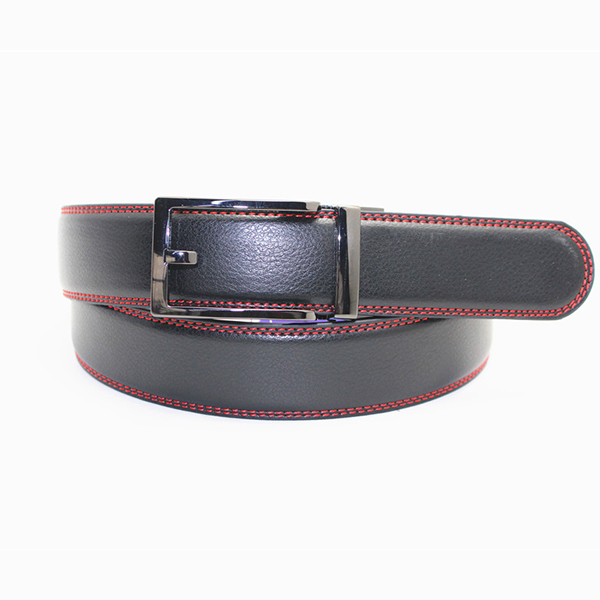 Formal leather belts for men with automatic buckle 35-19479
