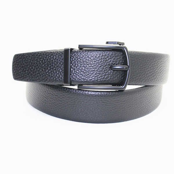 Formal leather belts for men with automatic buckle 35-19486